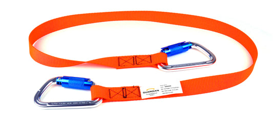 Web Tether, 122cm (48"), 18kg (40lb), Triple Action Lock